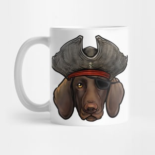 German Shorthaired Pointer Pirate Mug